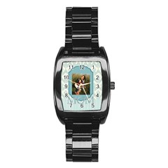 mothers day - Stainless Steel Barrel Watch