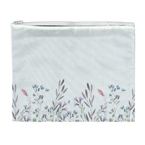 Watercolor Cosmetic Bag (xl) By Joy Front