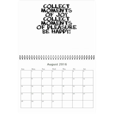 Calendar2016 By Jessicajlockhart Gmail Com Aug 2016