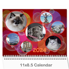jane 2024 - Wall Calendar 11  x 8.5  (12-Months)