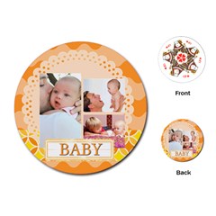 baby - Playing Cards Single Design (Round)