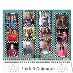 2016 calendar - Wall Calendar 11  x 8.5  (12-Months)