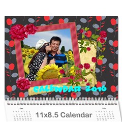 vivi2 - Wall Calendar 11  x 8.5  (12-Months)