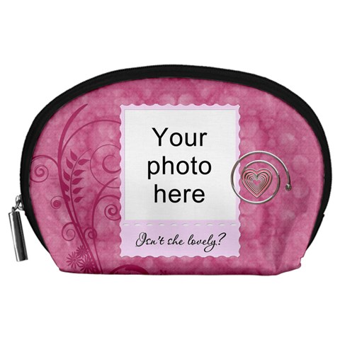 Pretty Pink Accessory Pouch By Lil Front