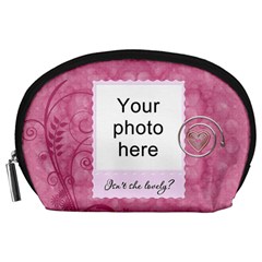 Pretty Pink Accessory Pouch - Accessory Pouch (Large)