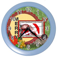 xmas - Color Wall Clock