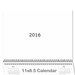 2016 Calendar - Wall Calendar 11  x 8.5  (12-Months)