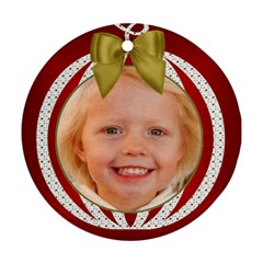 2015 Lily - Round Ornament (Two Sides)