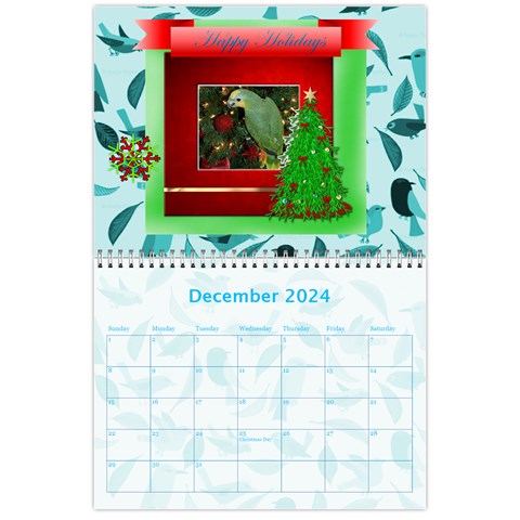 Pet Bird Calendar, 2024 By Joy Johns Dec 2024