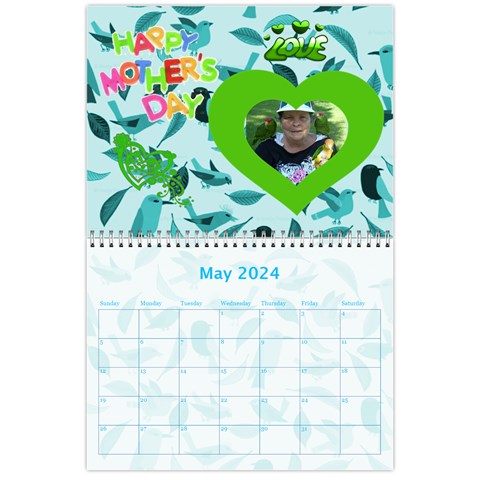 Pet Bird Calendar, 2024 By Joy Johns May 2024