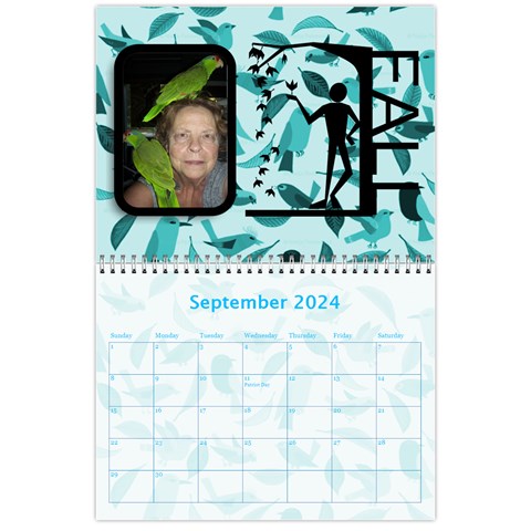 Pet Bird Calendar, 2024 By Joy Johns Sep 2024