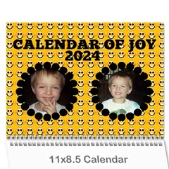 Calendar of JOY, 2024 - Wall Calendar 11  x 8.5  (12-Months)