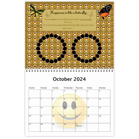 Calendar Of Joy, 2024 By Joy Johns Oct 2024