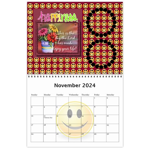 Calendar Of Joy, 2024 By Joy Johns Nov 2024