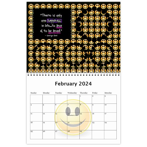 Calendar Of Joy, 2024 By Joy Johns Feb 2024