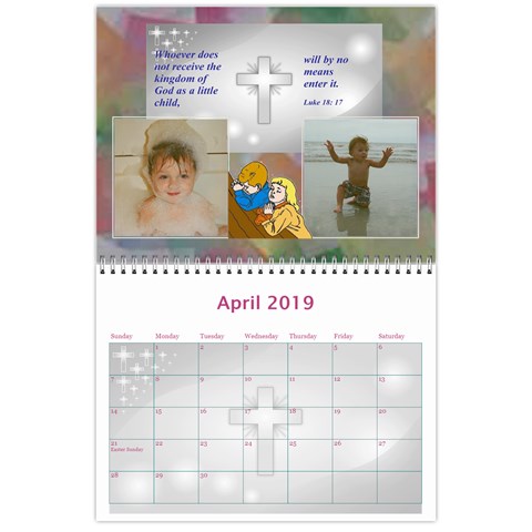 Children s Bible Calendar By Joy Johns Apr 2019