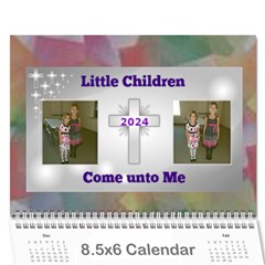 Childrens Bible Verse mini calendar - Wall Calendar 8.5  x 6 