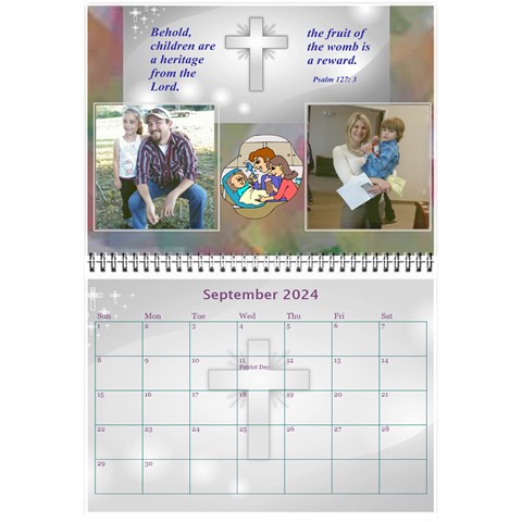 Childrens Bible Verse Mini Calendar By Joy Johns Sep 2024
