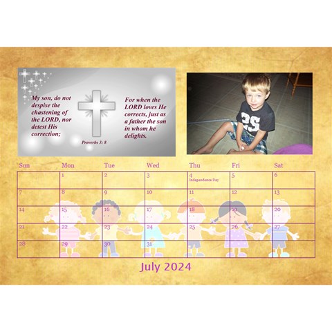 Children s Bible Verses Desktop Calendar By Joy Johns Jul 2024