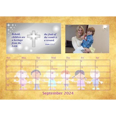 Children s Bible Verses Desktop Calendar By Joy Johns Sep 2024