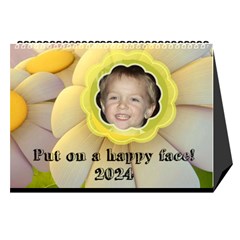Happy face desk calender - Desktop Calendar 8.5  x 6 