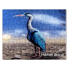 blue heron Puzzle 2015 - Jigsaw Puzzle (Rectangular)