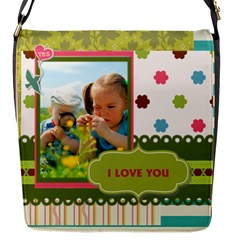 kids - Flap Closure Messenger Bag (S)