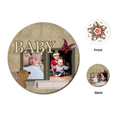 baby - Playing Cards Single Design (Round)