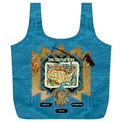 Native American Bag 3 - Full Print Recycle Bag (XL)