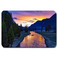 Yellowstone Park: Doormat FORMATED TEMPLATE  FOR DOORMAT MATCHING SET  : Set Matching  Doormat Template s Product - Large Doormat