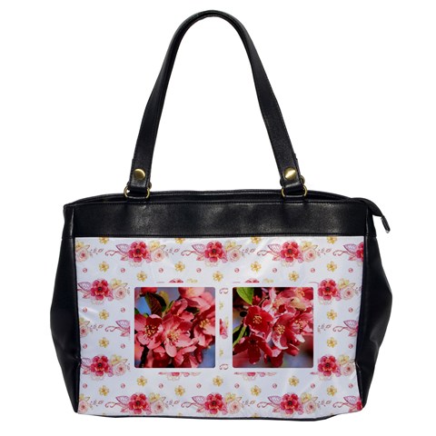 1side Floral Oversize Handbag By Joy Front