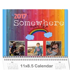 gma calendar 2017 - Wall Calendar 11  x 8.5  (12-Months)