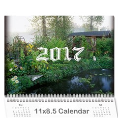 2017 any occassion calendar - Wall Calendar 11  x 8.5  (12-Months)