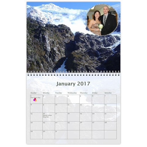 2017 Any Occassion Calendar By Kim Blair Jan 2017