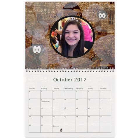2017 Any Occassion Calendar By Kim Blair Oct 2017
