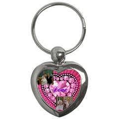 christine keychain - Key Chain (Heart)