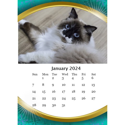 My Happy  Calendar By Deborah Jan 2024