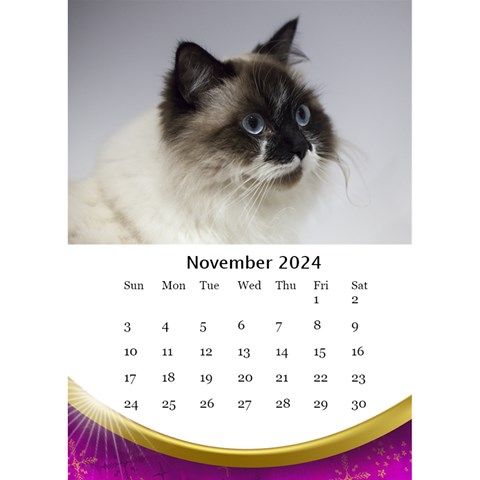 My Happy  Calendar By Deborah Nov 2024