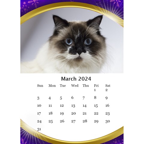 My Happy  Calendar By Deborah Mar 2024