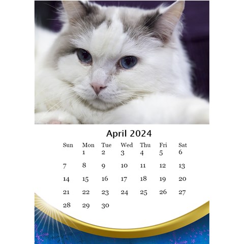My Happy  Calendar By Deborah Apr 2024