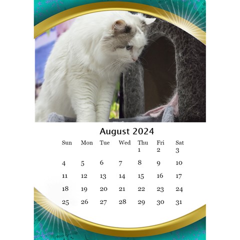 My Happy  Calendar By Deborah Aug 2024