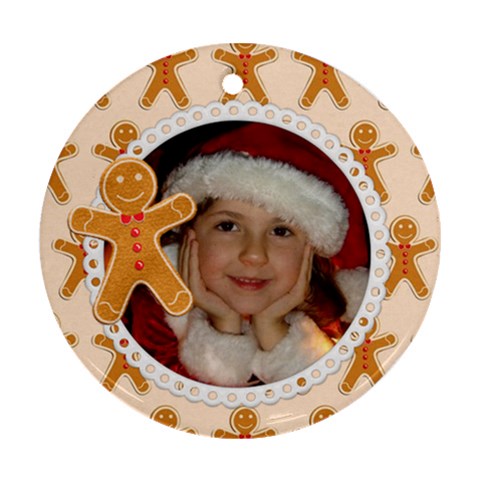 Gingerbread Man Christmas Holiday Front