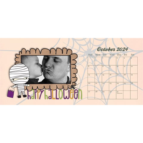Desktop Calendar 11x5, Family Memories By Mikki Oct 2024
