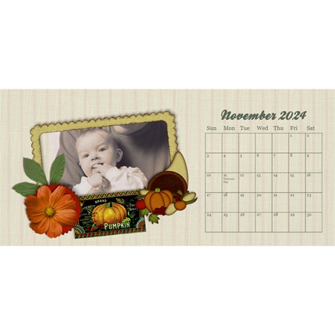 Desktop Calendar 11x5, Family Memories By Mikki Nov 2024