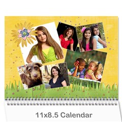 Calendar - Family Holidays- any theme - Wall Calendar 11  x 8.5  (12-Months)