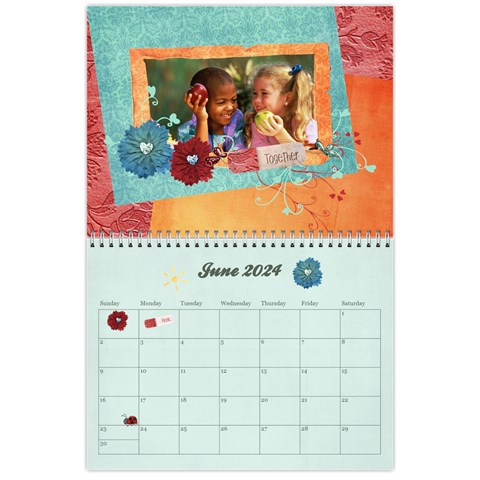 18 Month Calendar/family Jun 2024