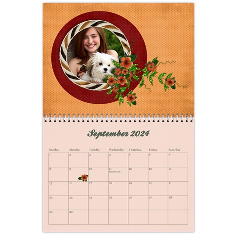 18 Month Calendar/family Sep 2024
