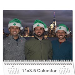 loy2018 cal - Wall Calendar 11  x 8.5  (12-Months)
