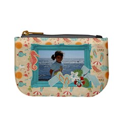 Beach-summer-flip flops- mini coin purse