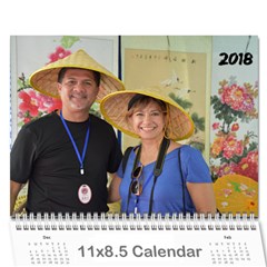 Calendario 2018 Jose - Wall Calendar 11  x 8.5  (12-Months)